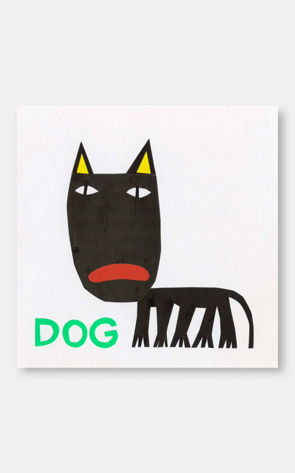 הדפס לתלייה על הקיר | Cat Dog | ענת ורשבסקי