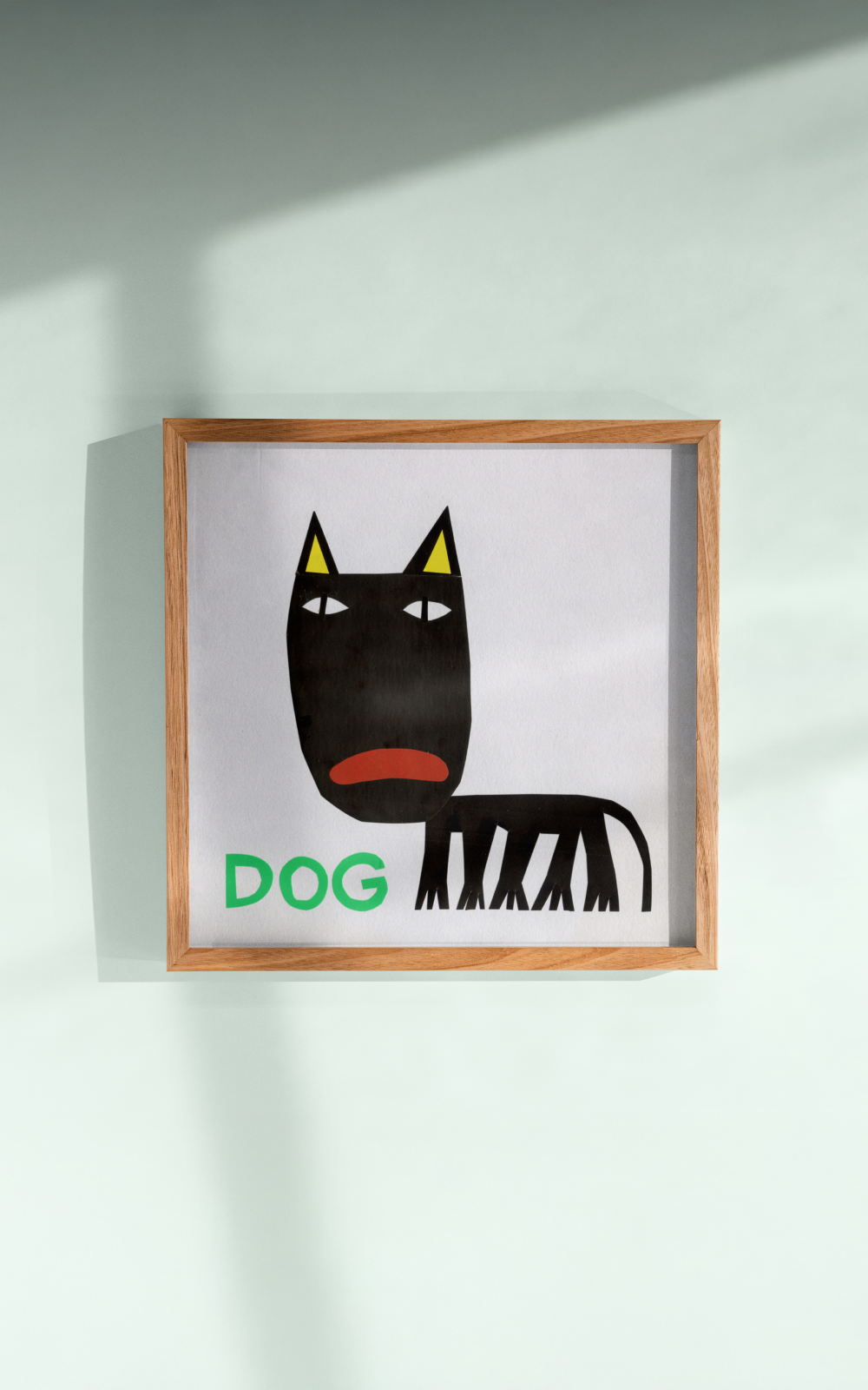 הדפס לתלייה על הקיר | Cat Dog | ענת ורשבסקי