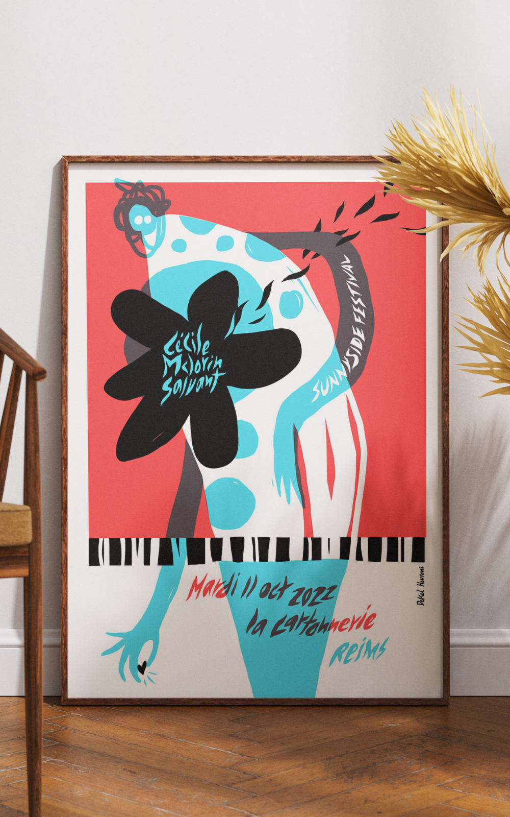 דקל חברוני | Cecile Sunnyside | הדפס לתלייה על הקיר