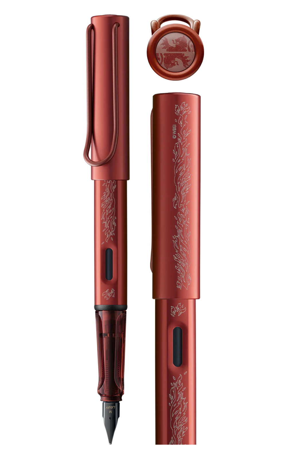 עט נובע הארי פוטר במהדורה מוגבלת | LAMY AL STAR Harry Potter Gryffindor