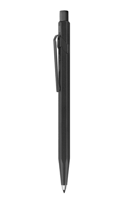 עיפרון 2 מ"מ יוקרתי שחור | Caran D'Ache FIXPENCIL BLACK CODE MECHANICAL PENCIL