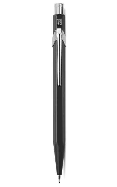 עיפרון מכני שחור 0.7 מ"מ | Caran D'Ache Black 849 CLASSIC LINE Mechanical Pencil