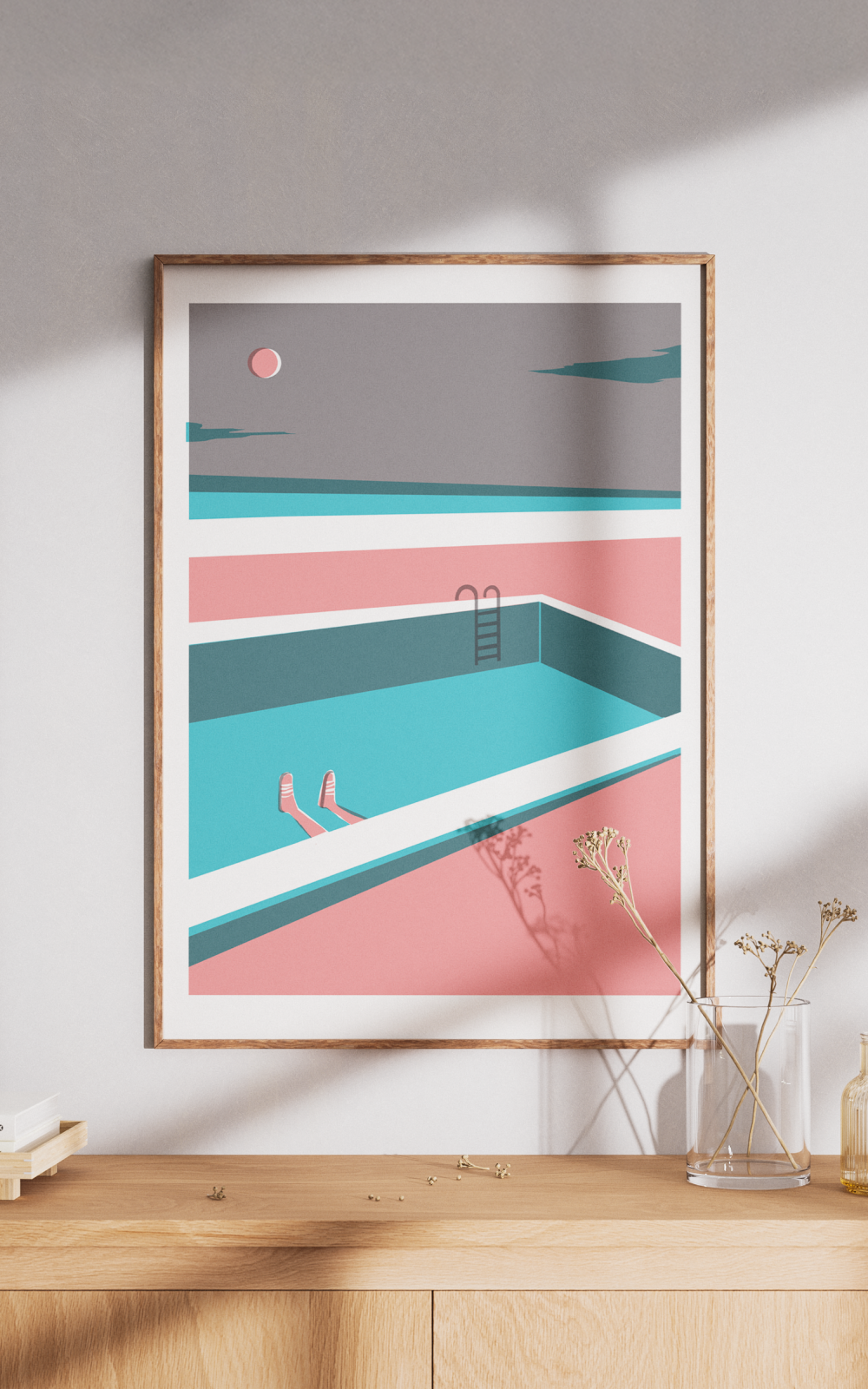 דקל חברוני | End of Summer | הדפס לתלייה על הקיר