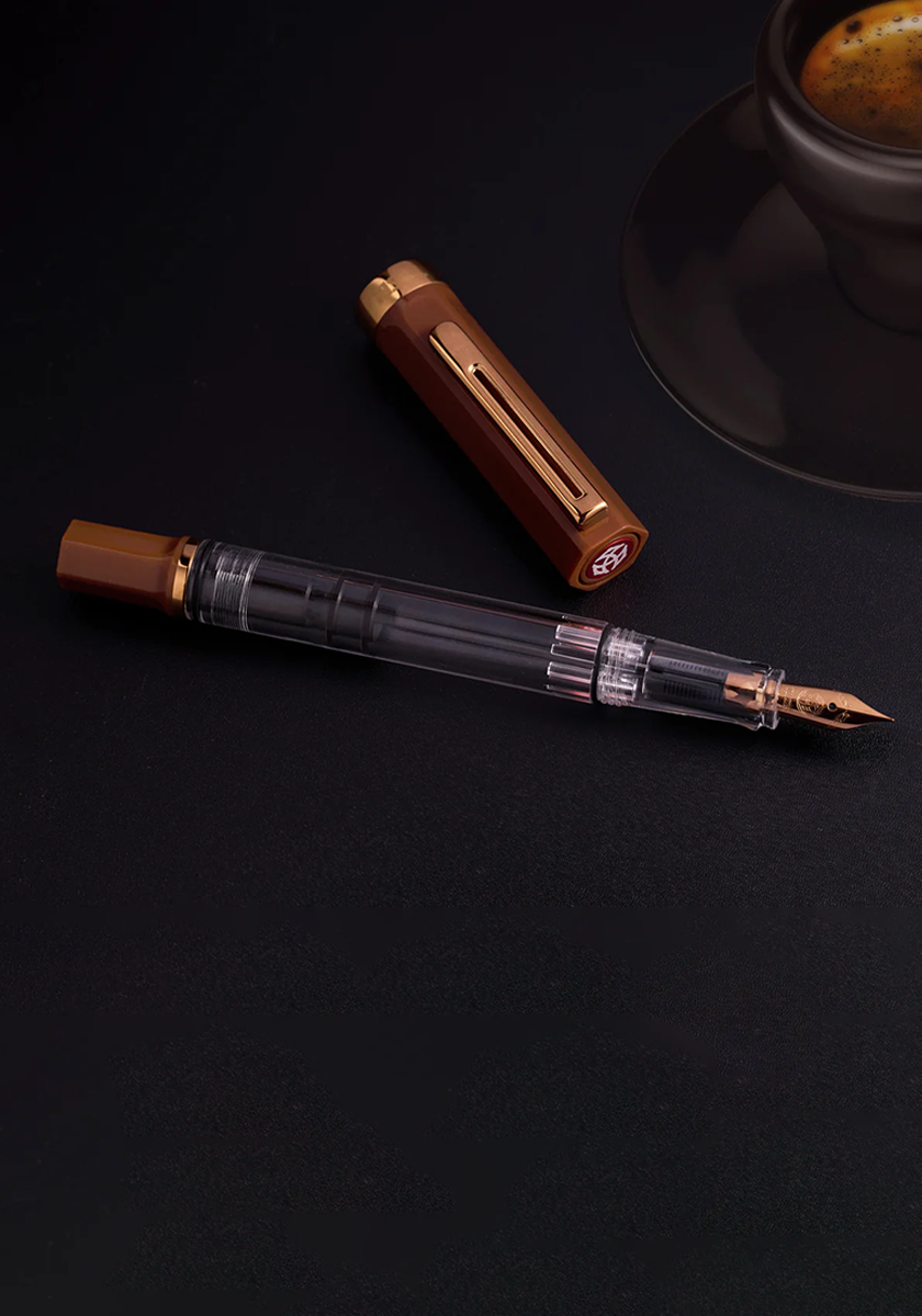 עט נובע אספרסו ברונזה | TWSBI ECO Espresso Bronze