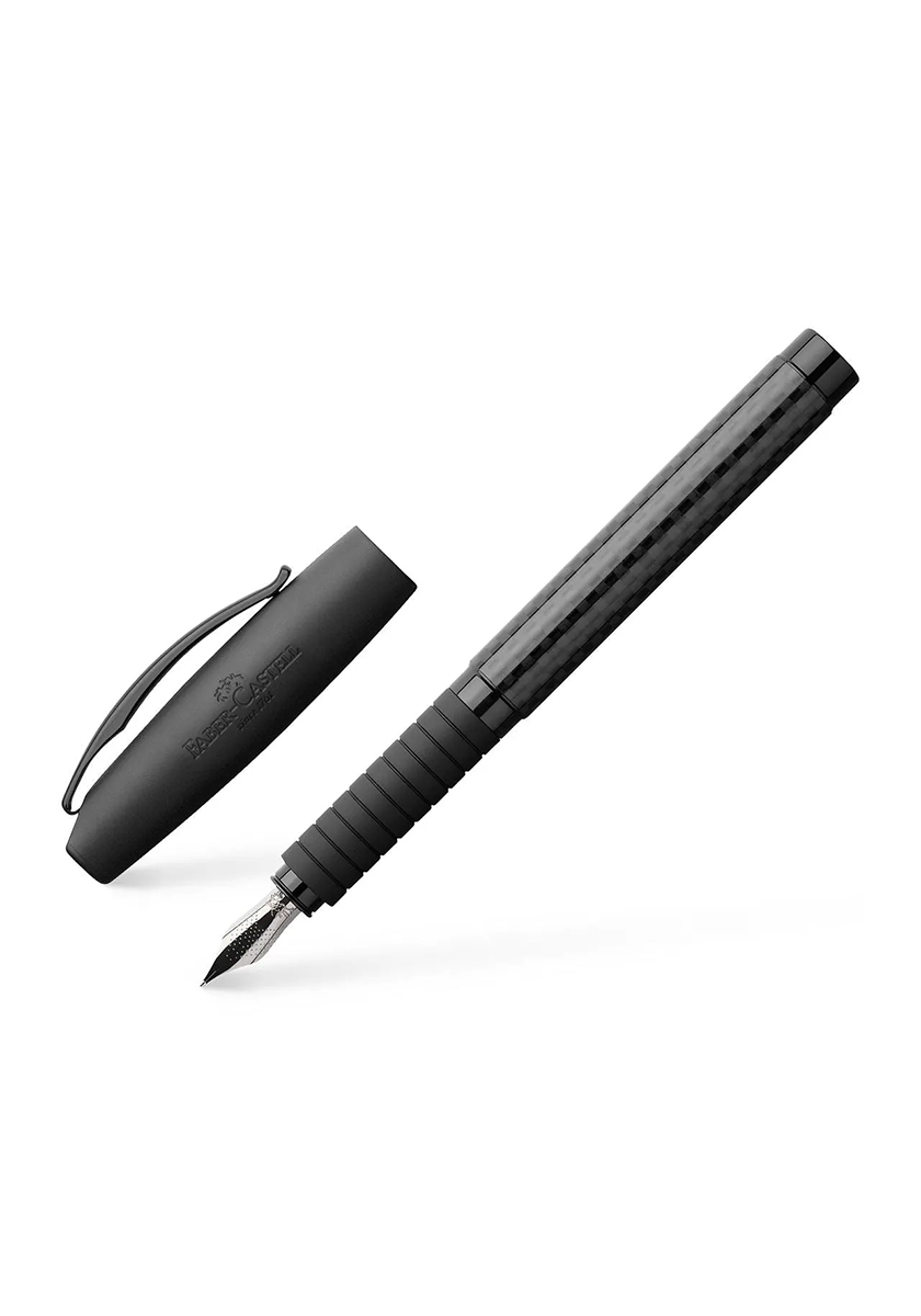 עט נובע אלומיניום שחור | Faber Castell Essentio