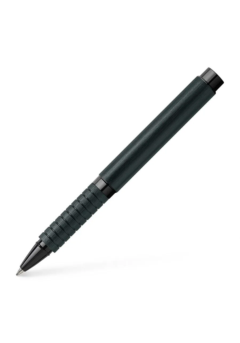 עט רולר אלומיניום שחור | Faber Castell Essentio