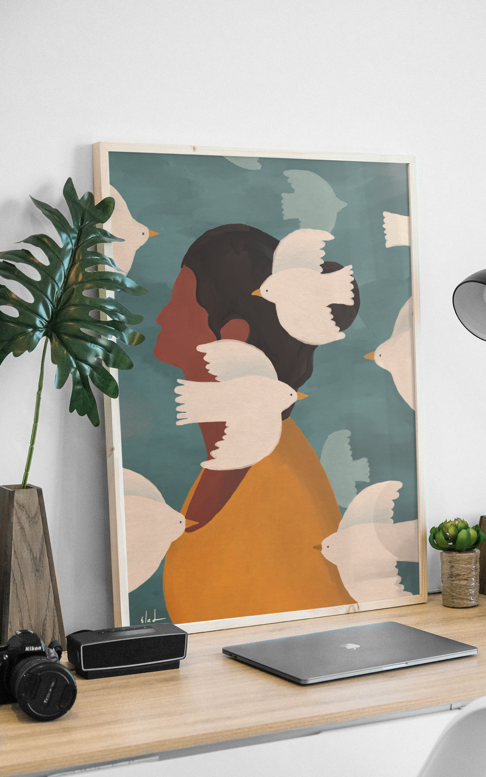 הדפס דיגיטלי לתלייה על הקיר | Freedom | מאייר- אלעד מועלם