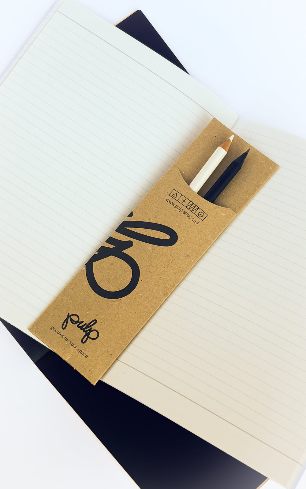 זוג מחברות במארז - לרעיונות המוצלחים ולאלו שפחות| GOOD & BAD