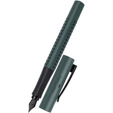 עט נובע ירוק עמוק | Faber Castell | Grip Edition