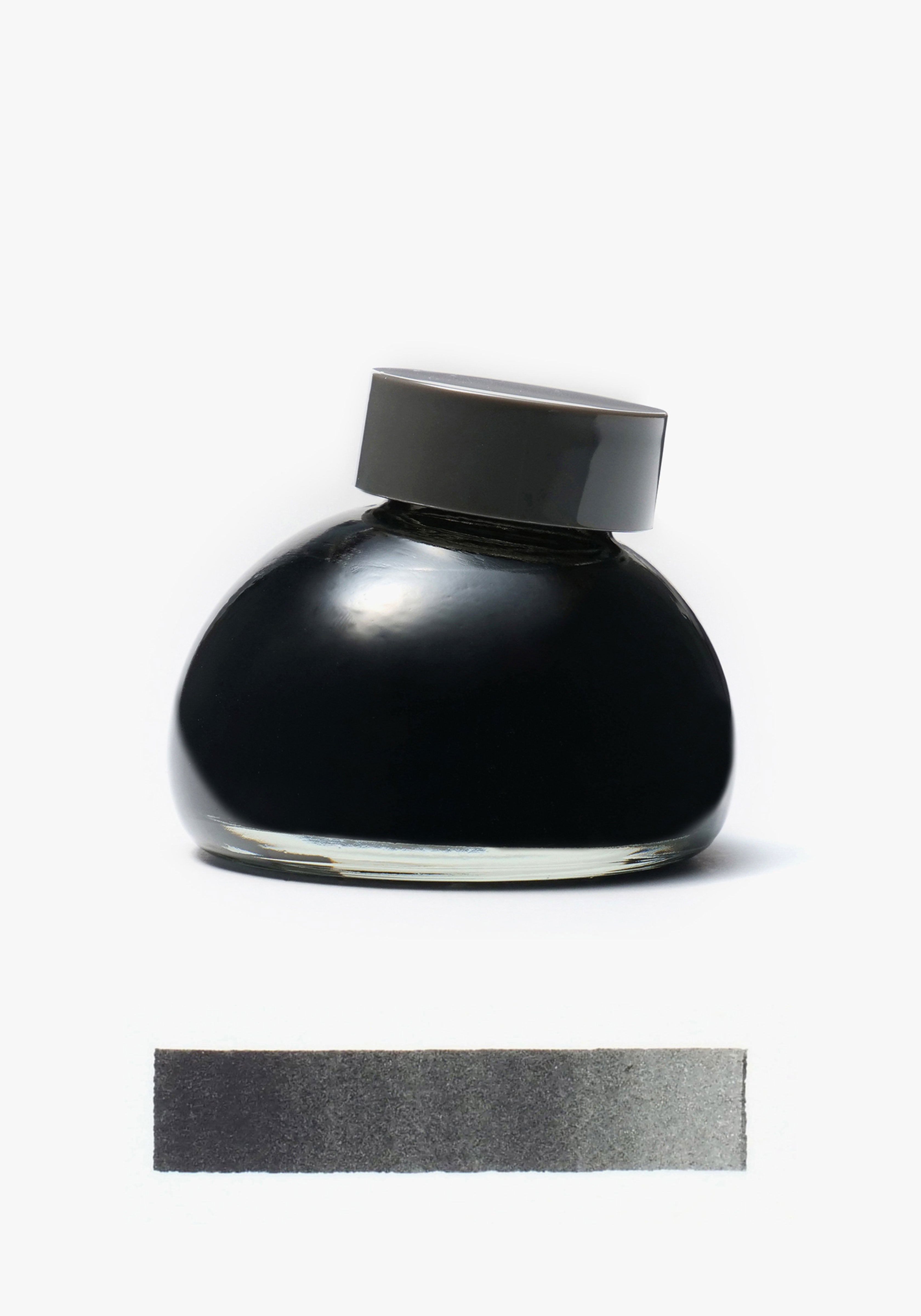 בקבוק דיו זכוכית שחור | Kakimori Ink Koton