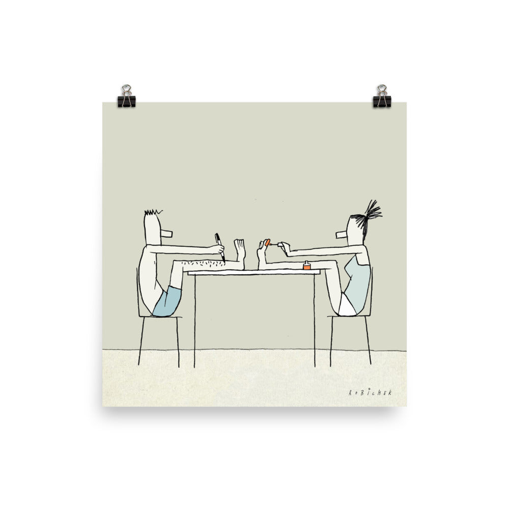 יובל רוביצ׳ק | Male Female | הדפס דיגיטלי