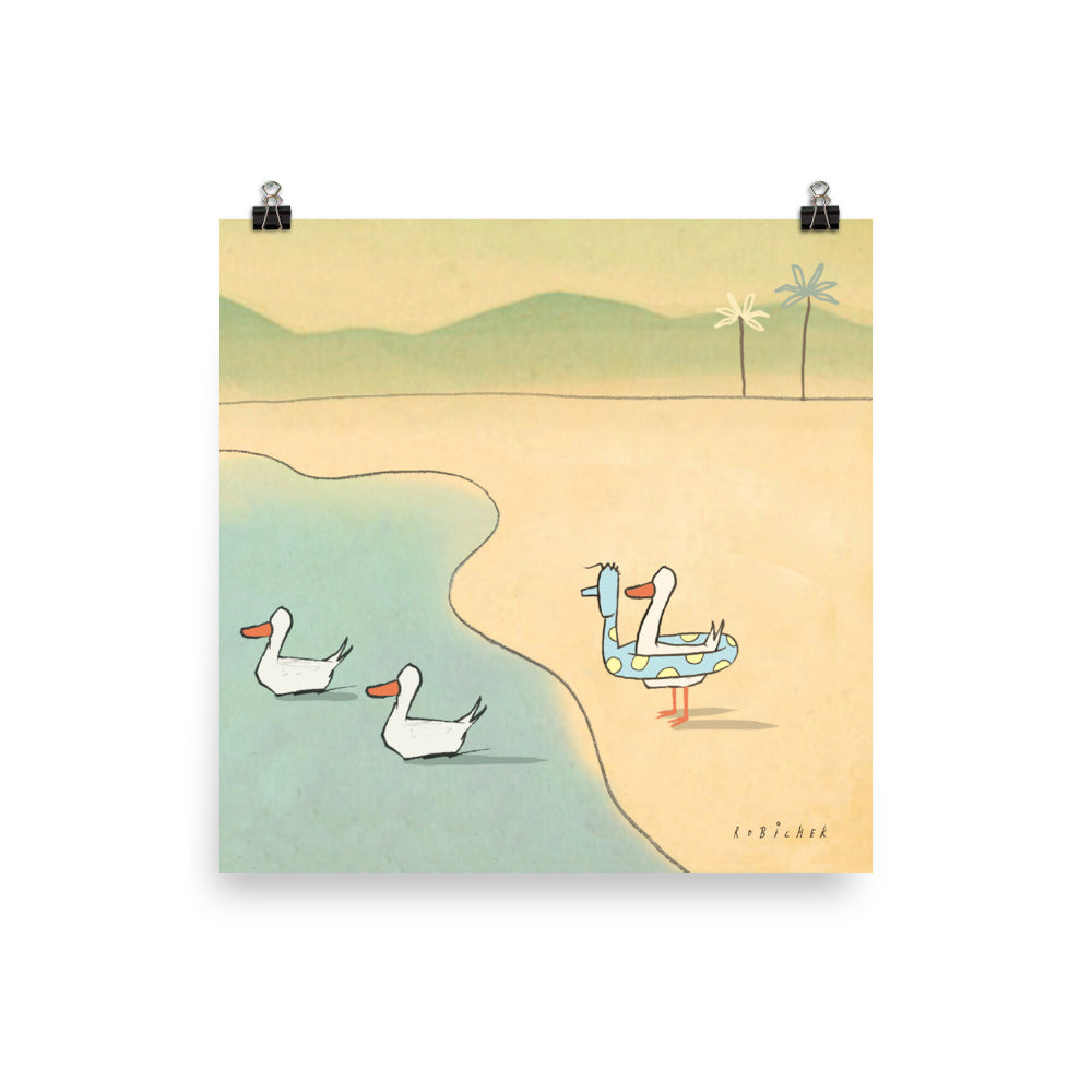 יובל רוביצ׳ק | Life saver | הדפס דיגיטלי