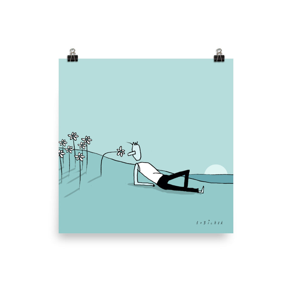 יובל רוביצ׳ק | My flower | הדפס דיגיטלי