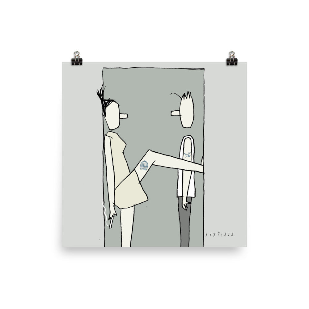 יובל רוביצ׳ק | Cage | הדפס דיגיטלי