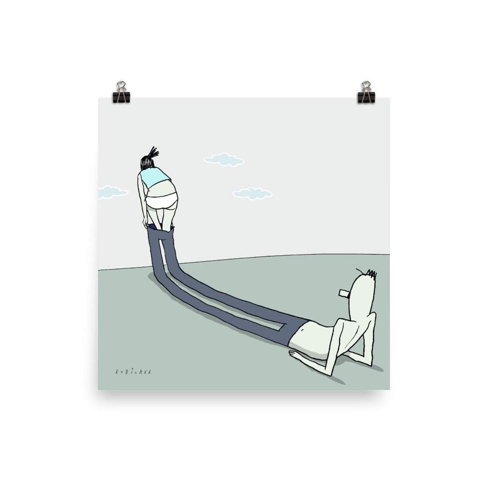 יובל רוביצ׳ק | pair of trousers | הדפס דיגיטלי