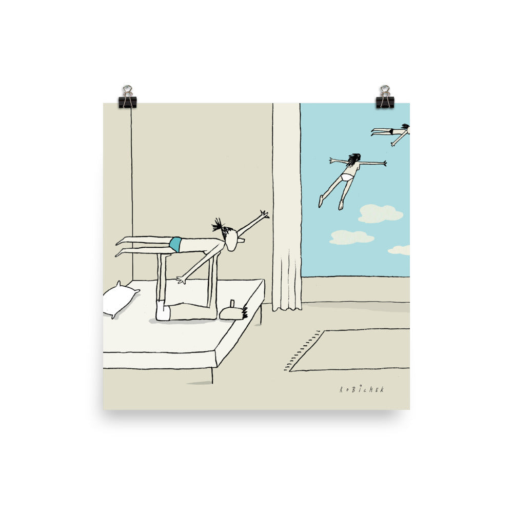 יובל רוביצ׳ק | Airport | הדפס דיגיטלי