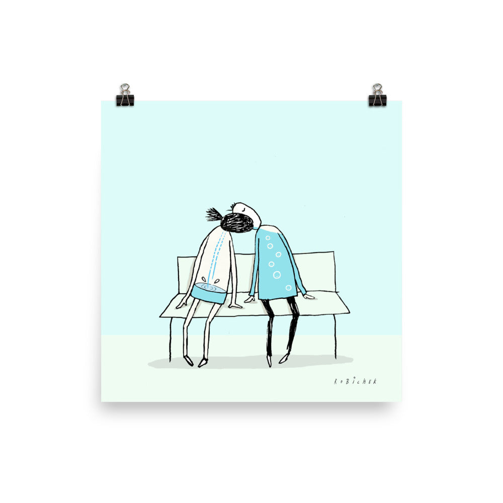 יובל רוביצ׳ק | Watering | הדפס דיגיטלי