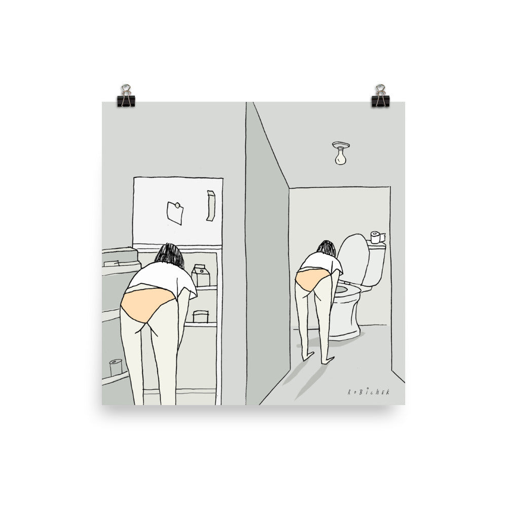 יובל רוביצ׳ק | Same position | הדפס דיגיטלי