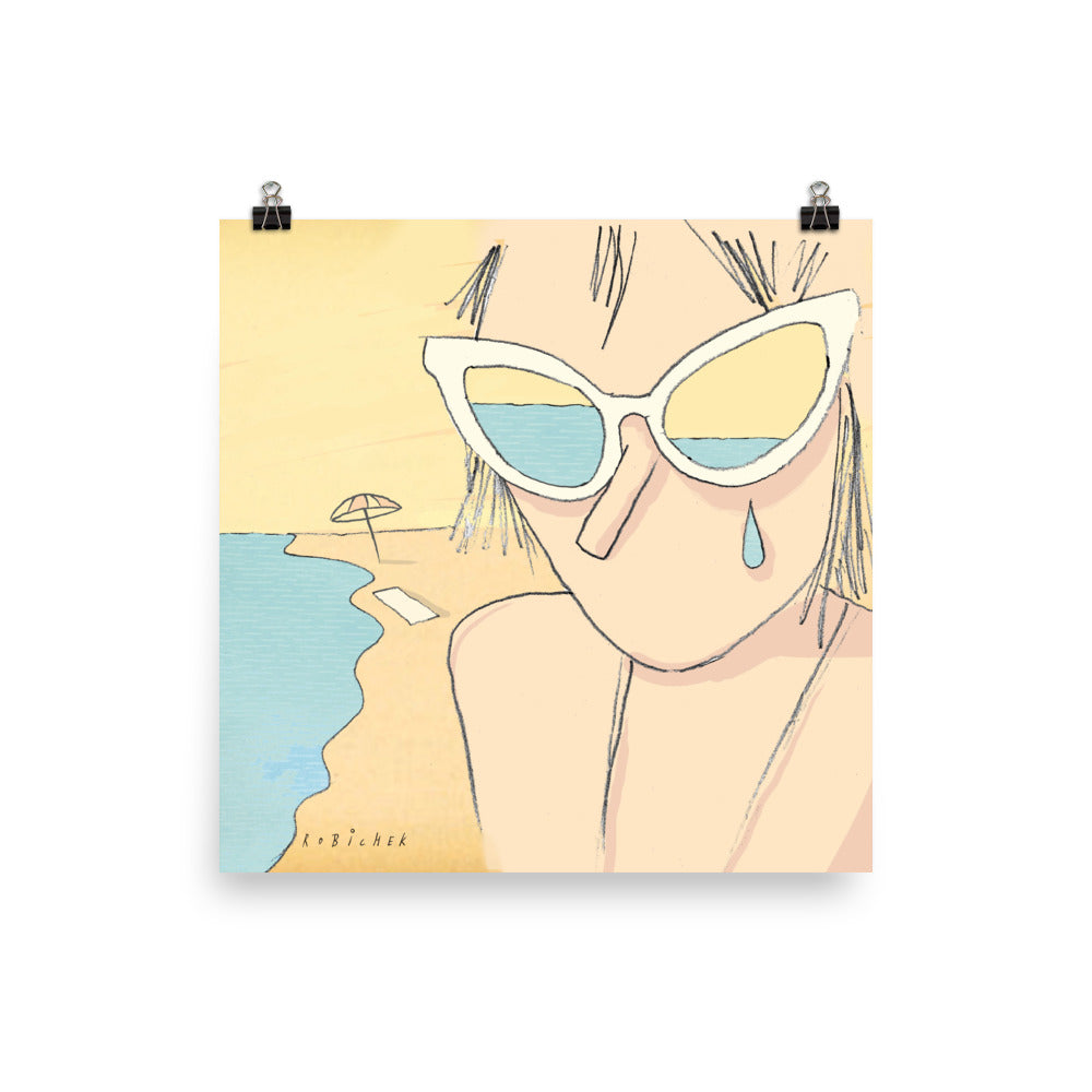 יובל רוביצ׳ק | Summer is over | הדפס דיגיטלי