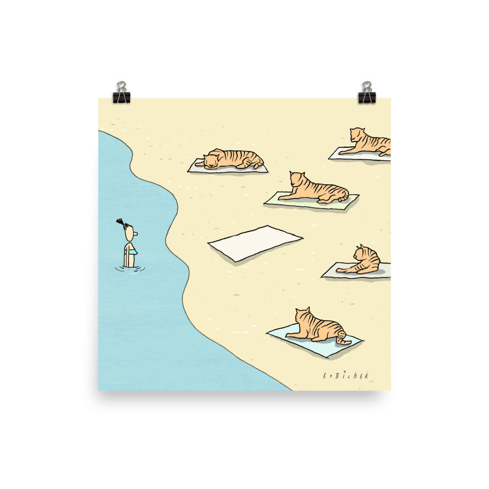 יובל רוביצ׳ק | Tigerbeach | הדפס דיגיטלי