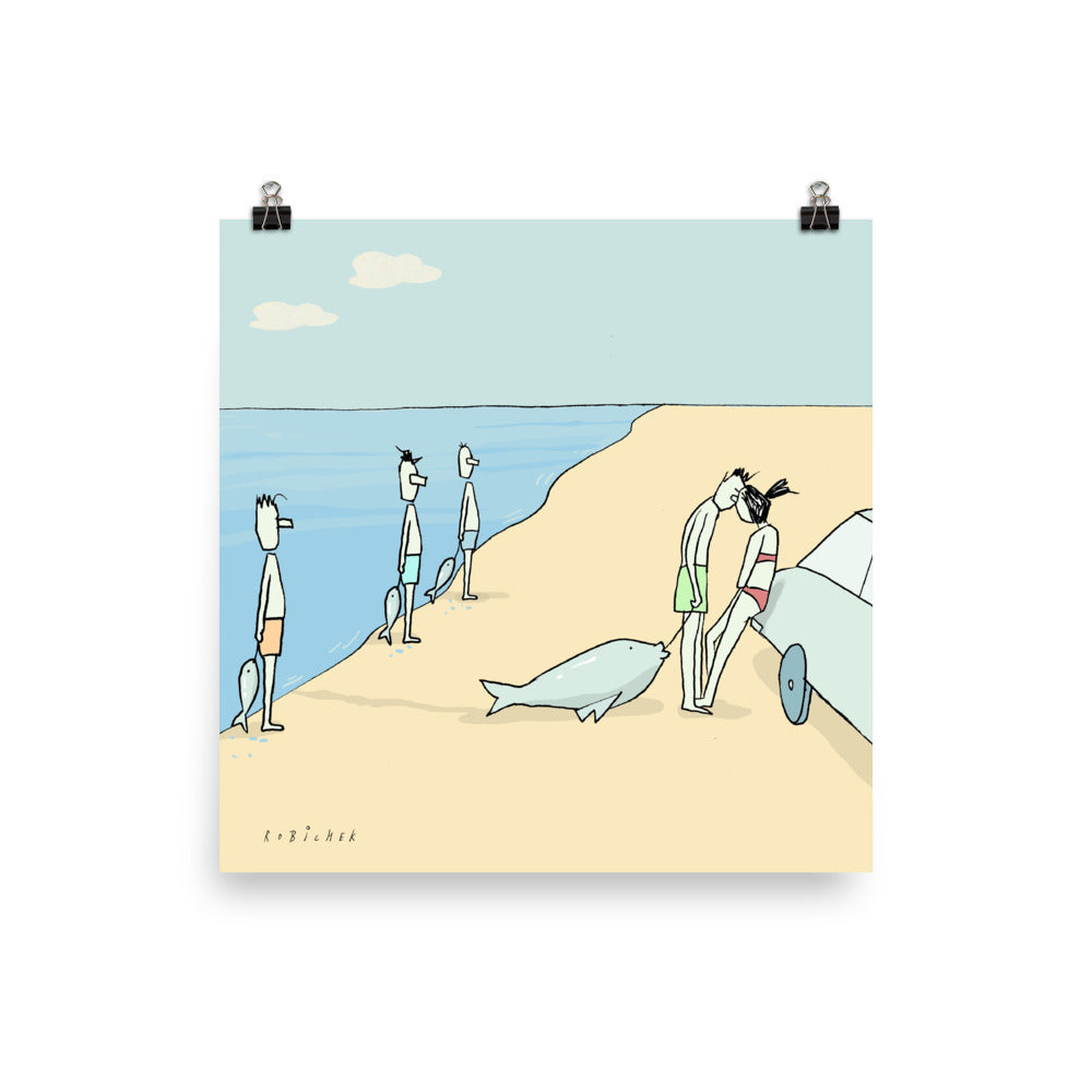 יובל רוביצ׳ק | The winner | הדפס דיגיטלי