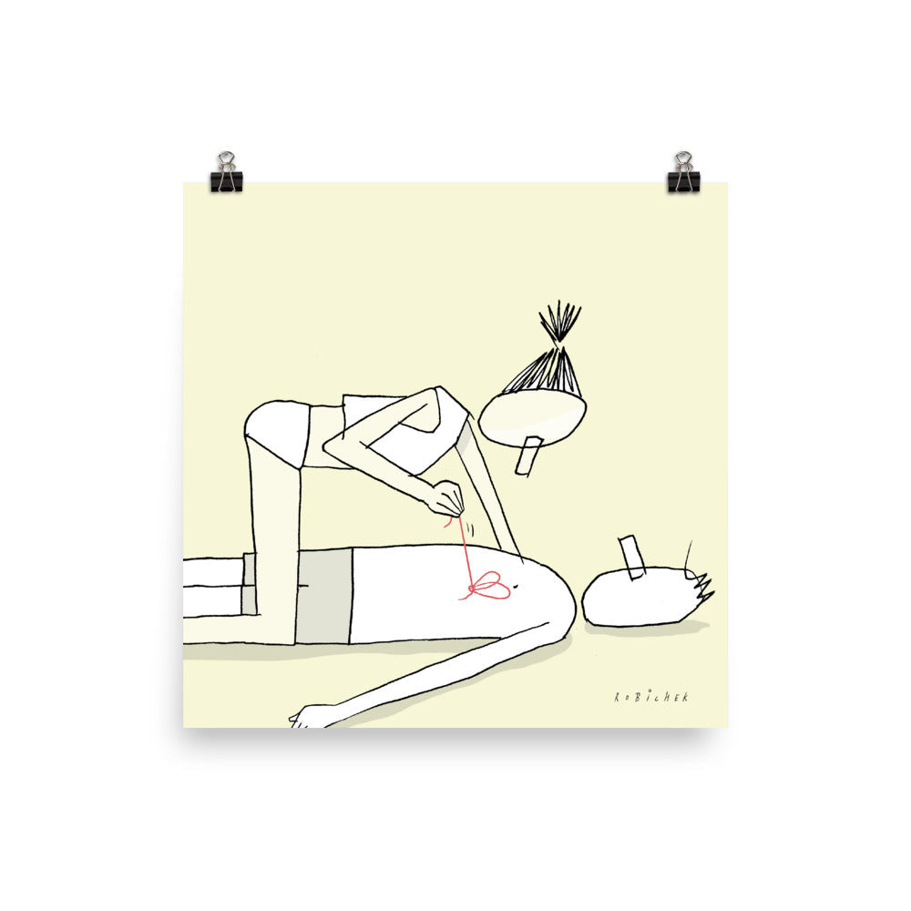 יובל רוביצ׳ק | Sewing or unpick | הדפס דיגיטלי