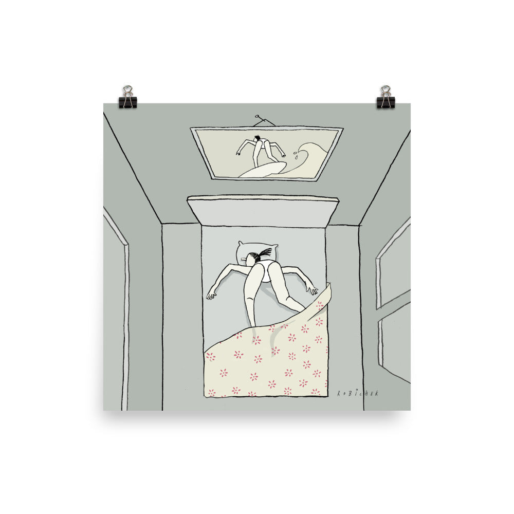 יובל רוביצ׳ק | Sleep surf | הדפס דיגיטלי