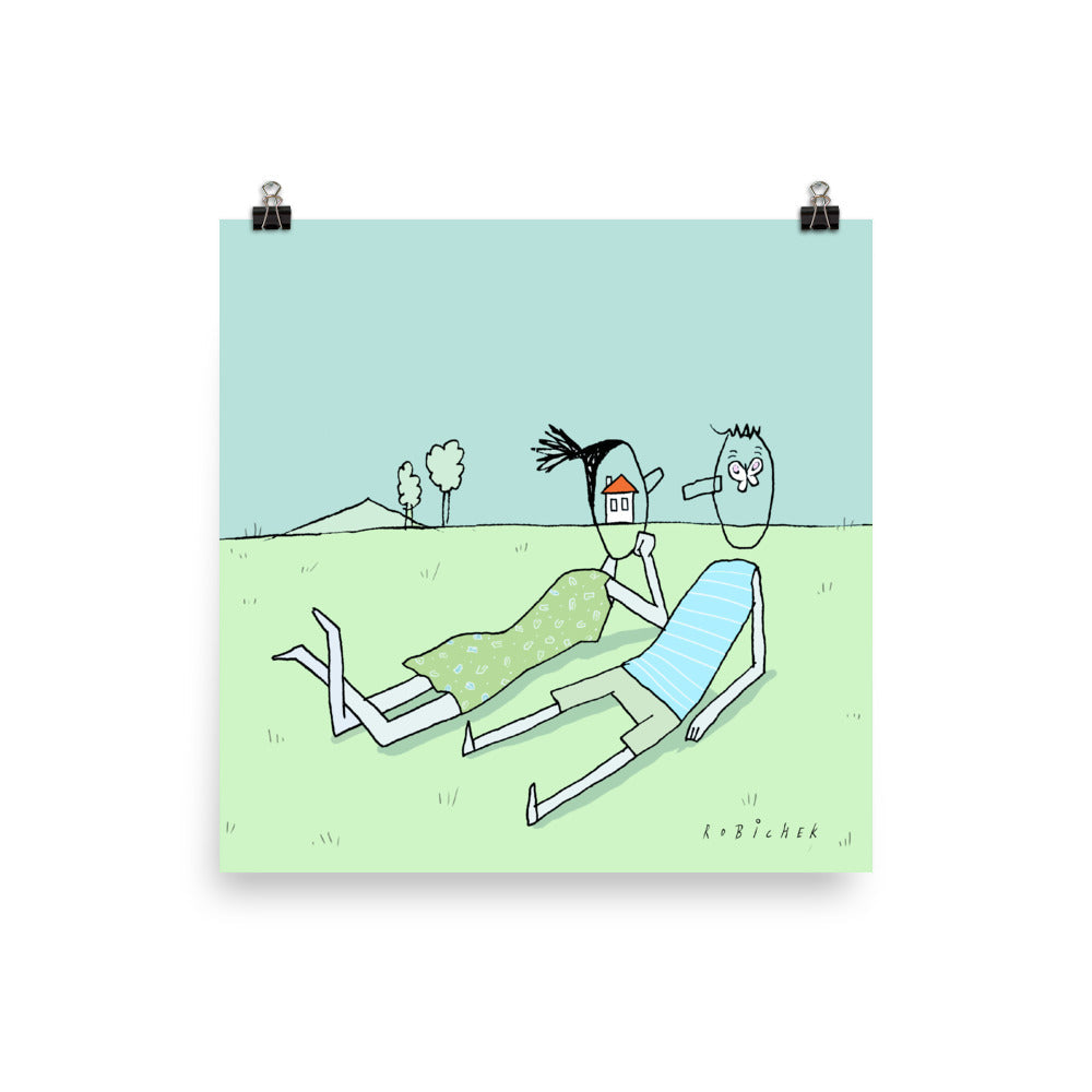 יובל רוביצ׳ק | Natural thought | הדפס דיגיטלי