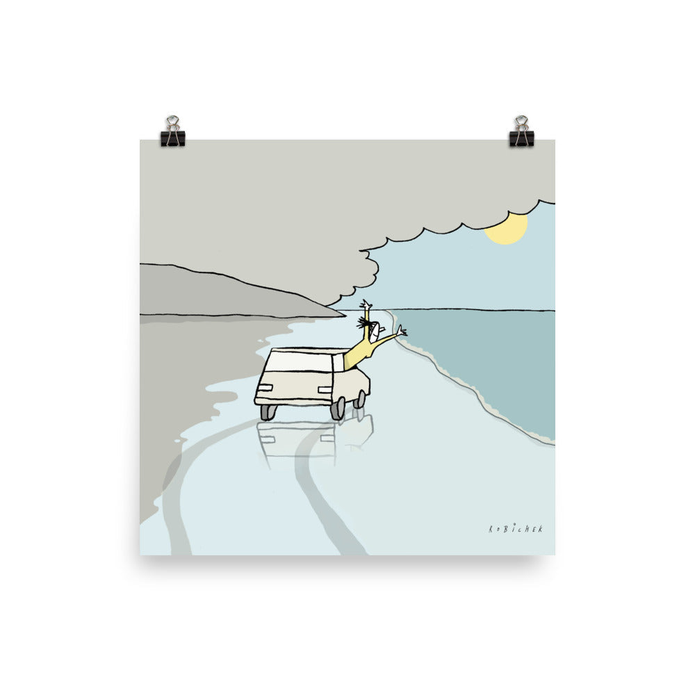 יובל רוביצ׳ק | Sun out | הדפס דיגיטלי