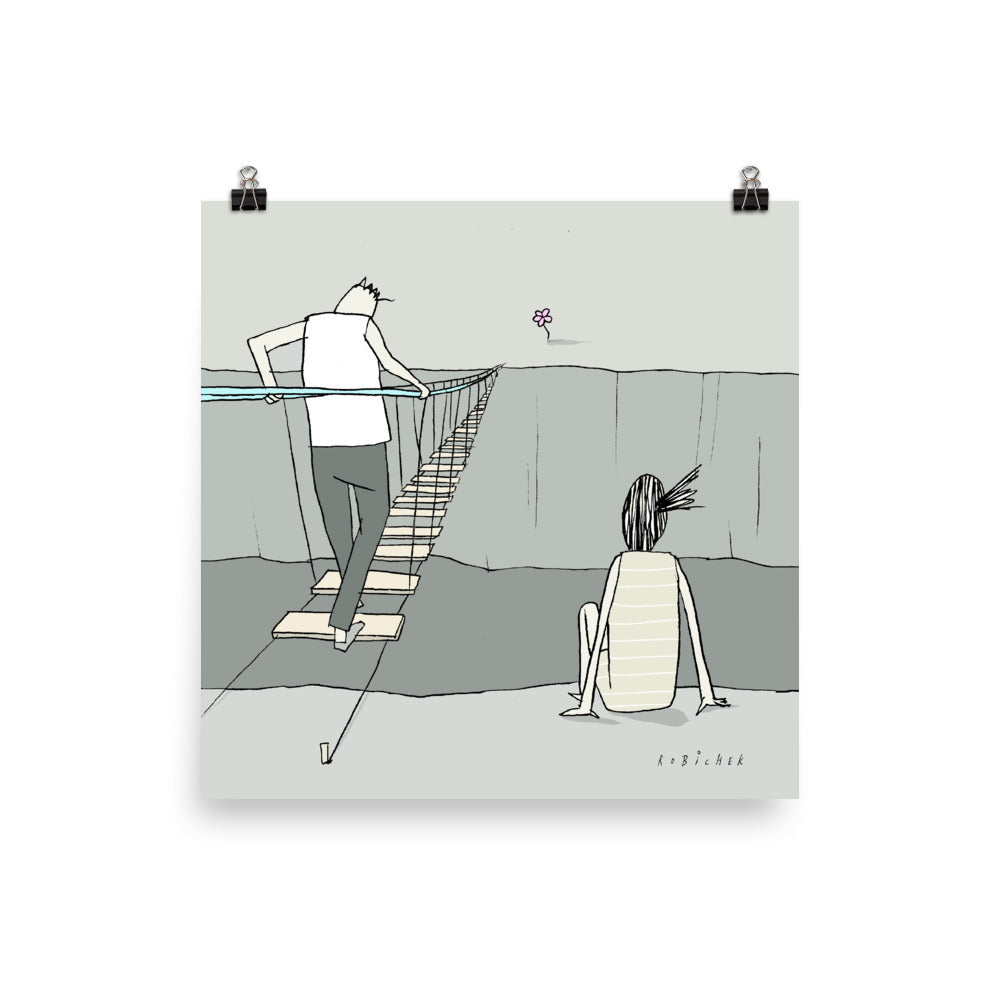 יובל רוביצ׳ק | Cross bridge | הדפס דיגיטלי