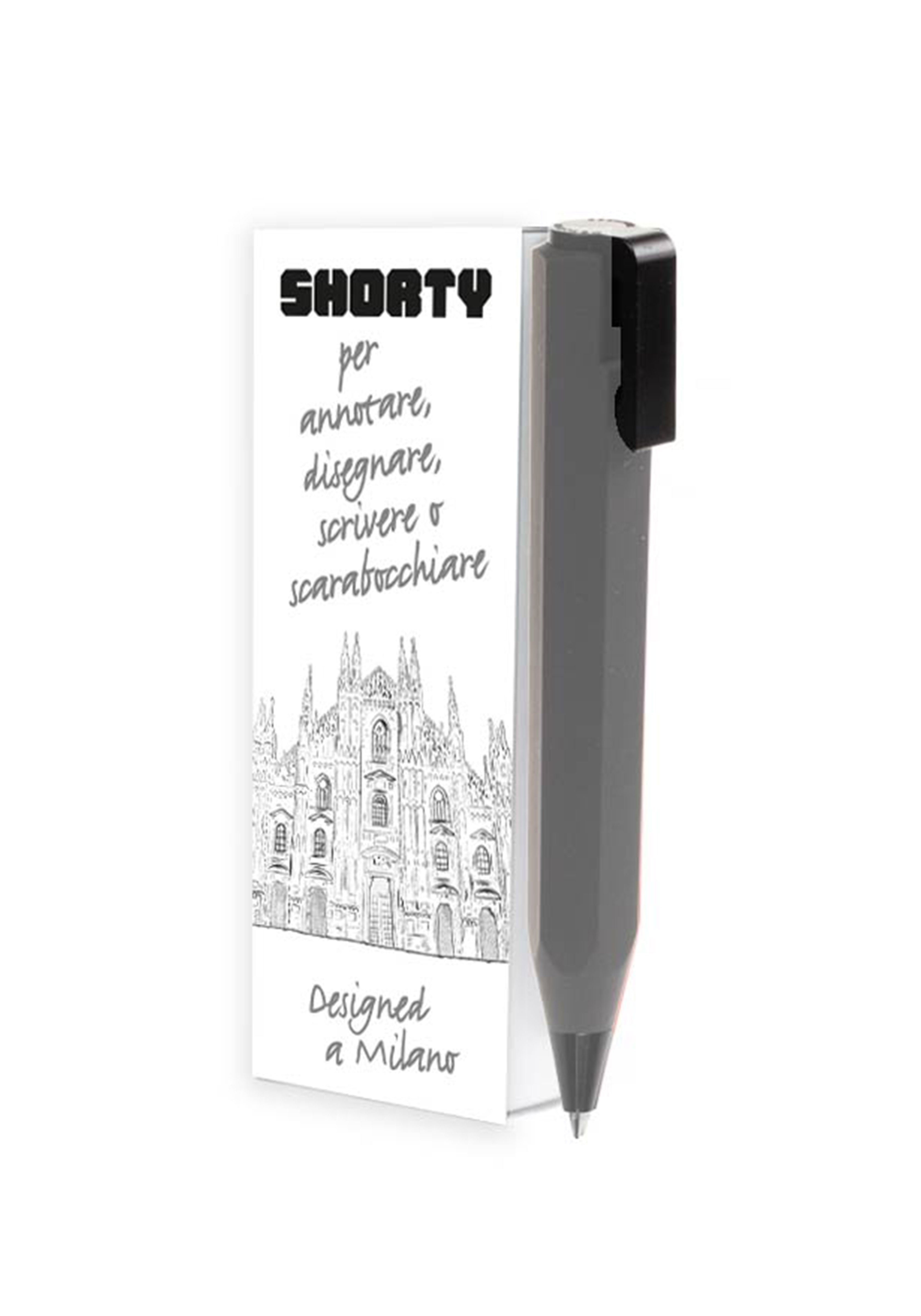 עט כדורי שחור | SHORTY ballpoint pen black