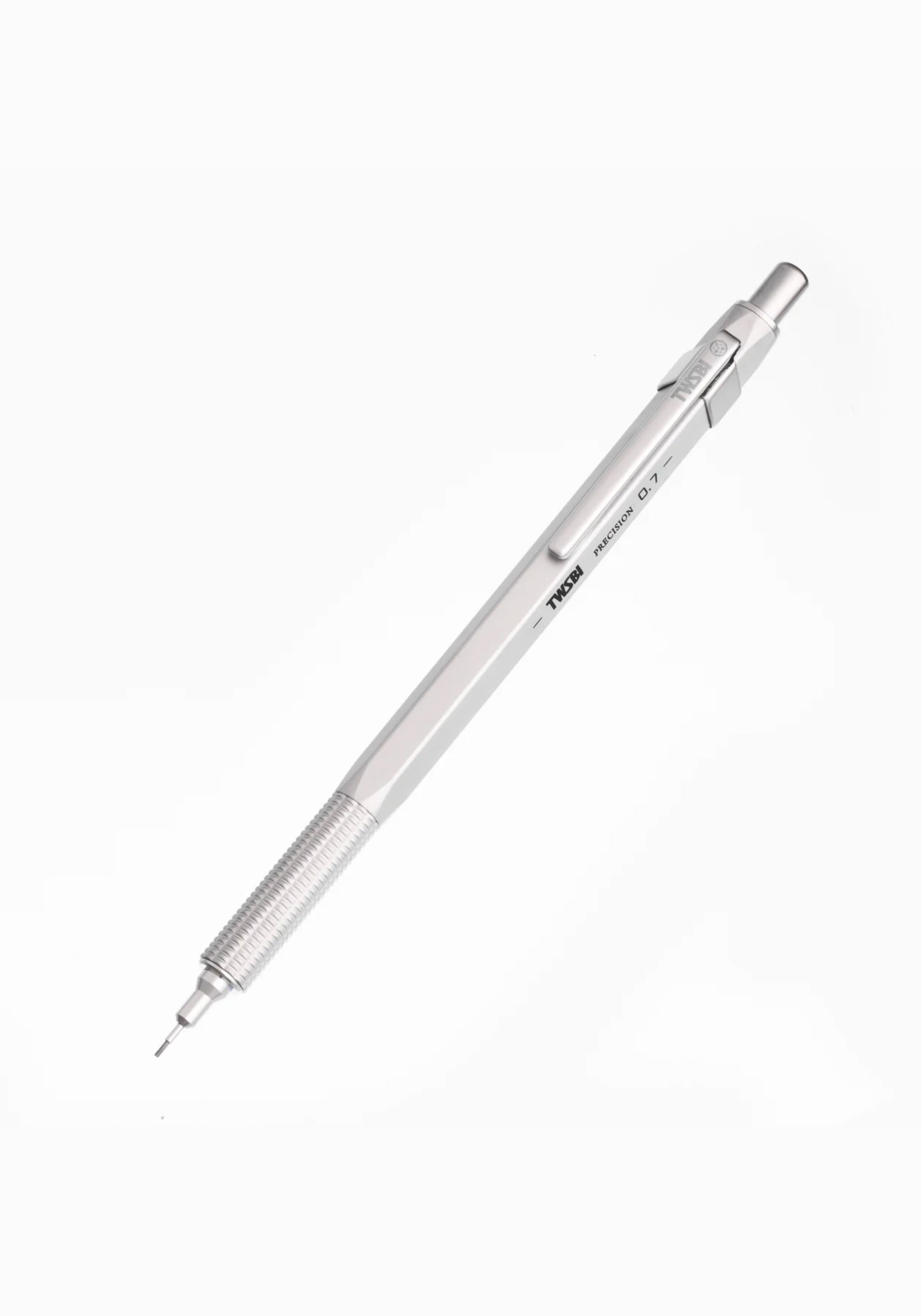 עפרון מכני מאלומיניום כסוף | TWSBI Percision Silver