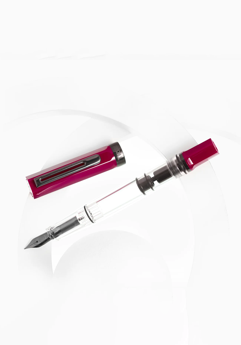 עט נובע סגול שזיף | TWSBI ECO Plum w/Oynx