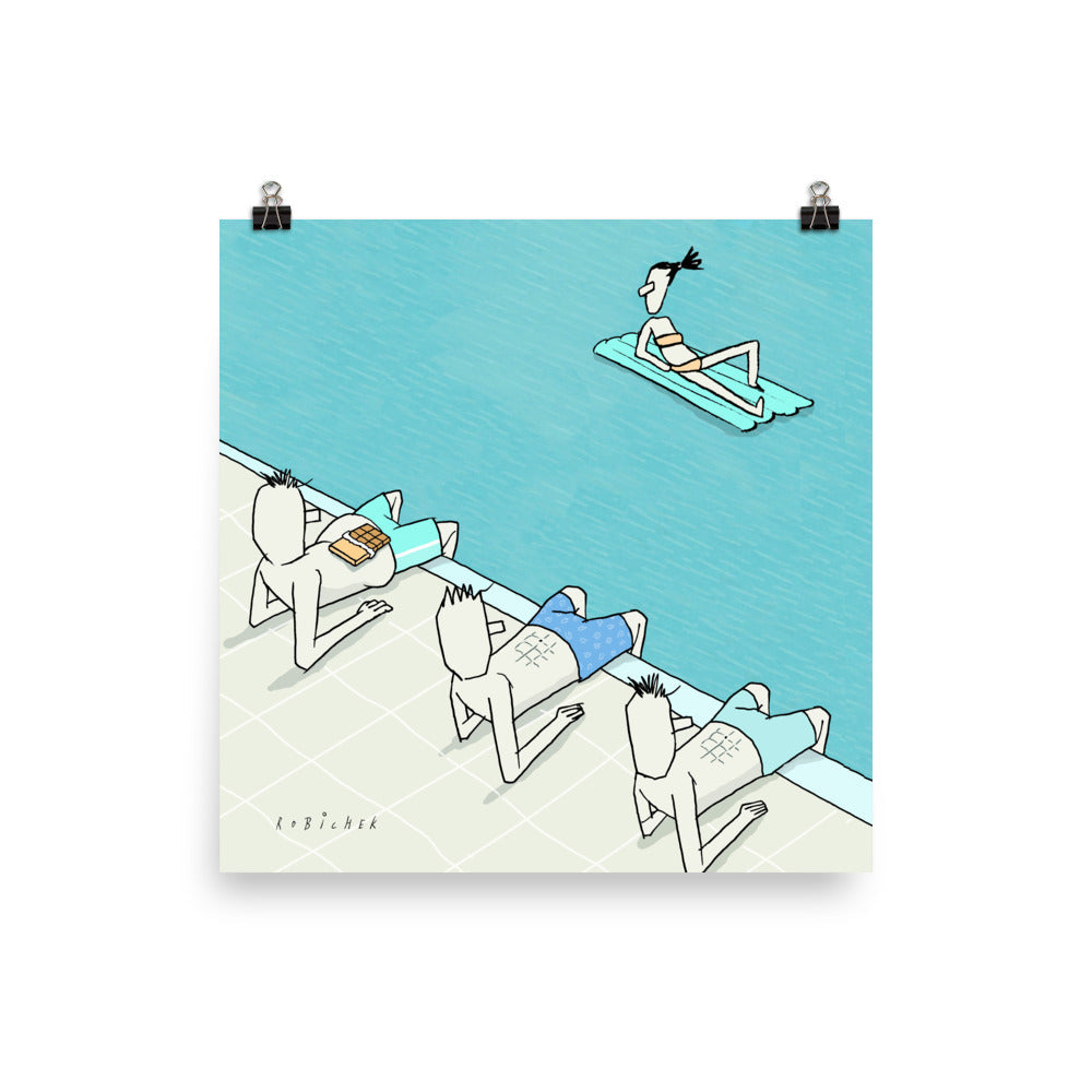 יובל רוביצ׳ק | Sweet belly | הדפס דיגיטלי