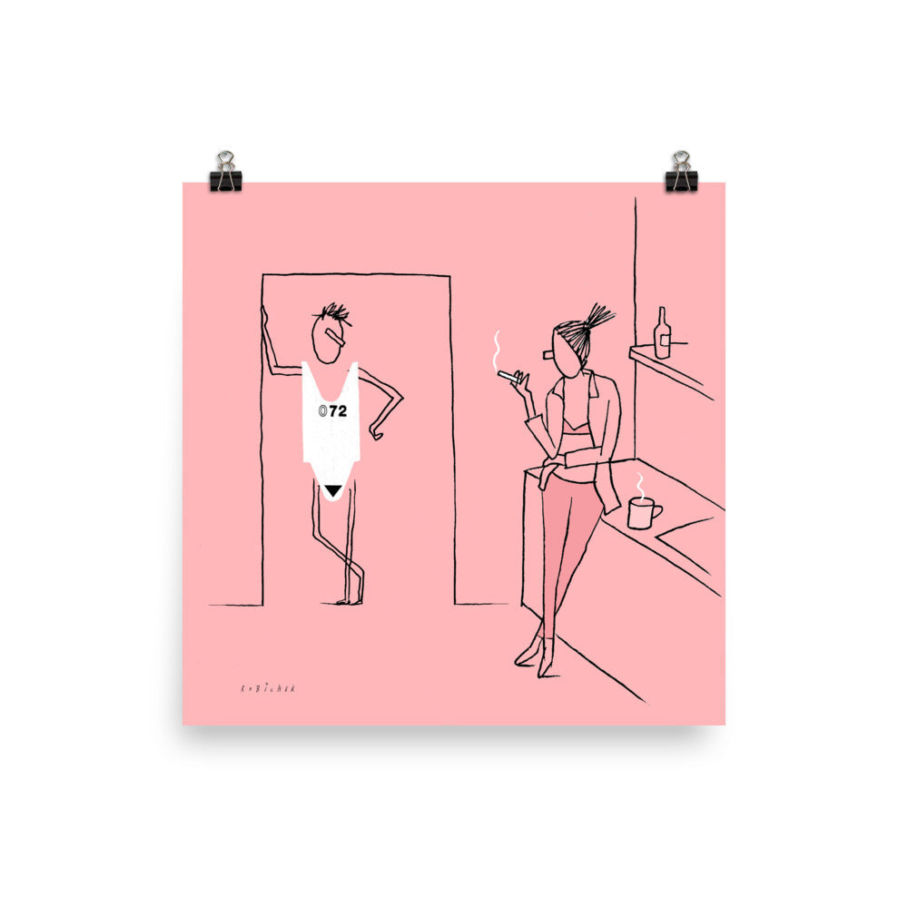 יובל רוביצ׳ק | Take a number | הדפס דיגיטלי