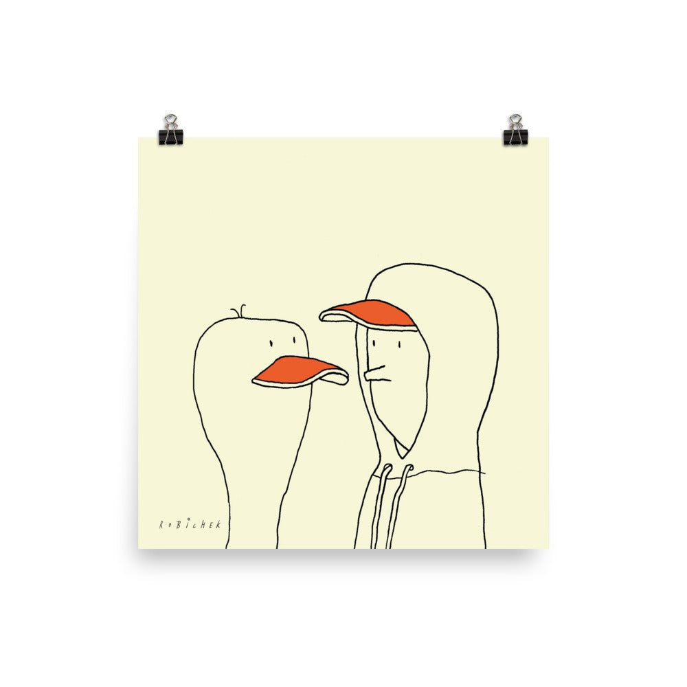 יובל רוביצ׳ק | Duck & Snap | הדפס דיגיטלי