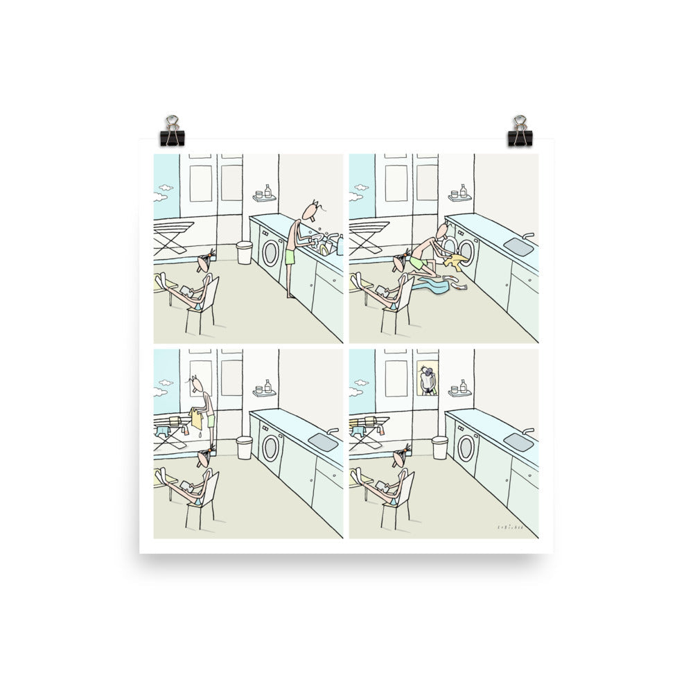 יובל רוביצ׳ק | The householder | הדפס דיגיטלי