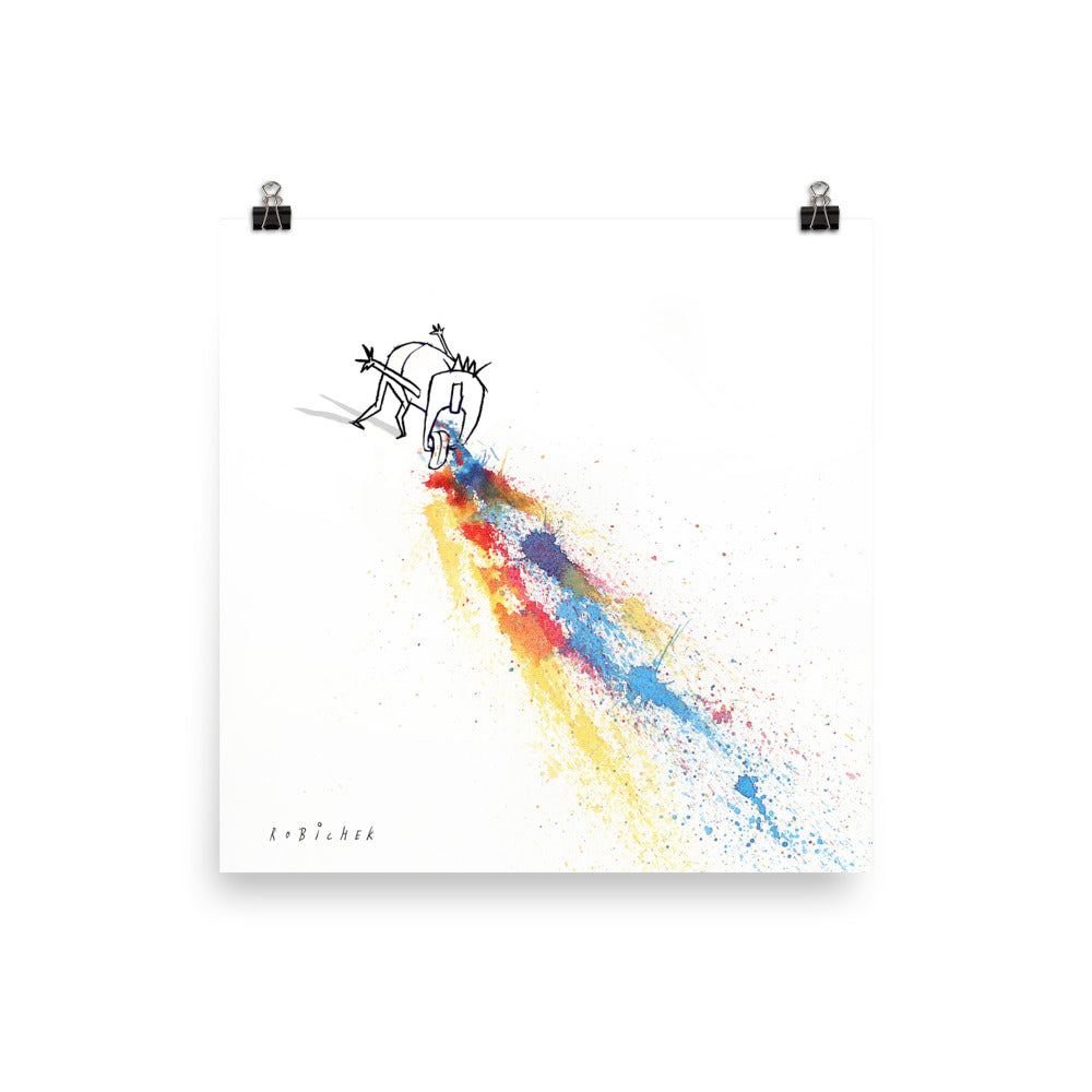 יובל רוביצ׳ק | Colors inside | הדפס דיגיטלי