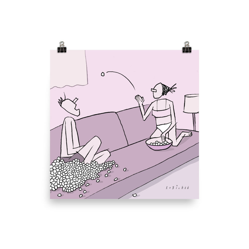 יובל רוביצ׳ק | Keep trying | הדפס דיגיטלי