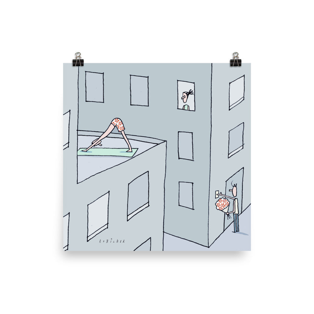 יובל רוביצ׳ק | flowers pattern | הדפס דיגיטלי