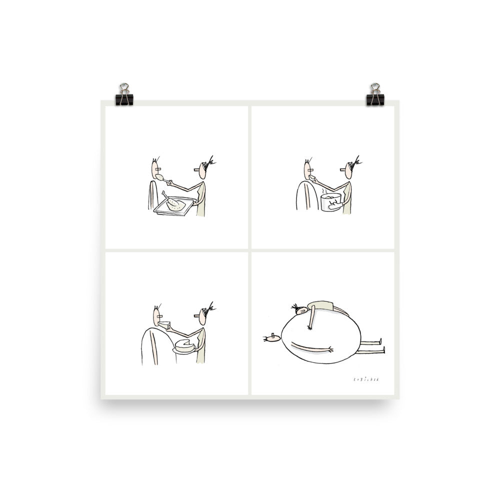 יובל רוביצ׳ק | Teddy bear | הדפס דיגיטלי