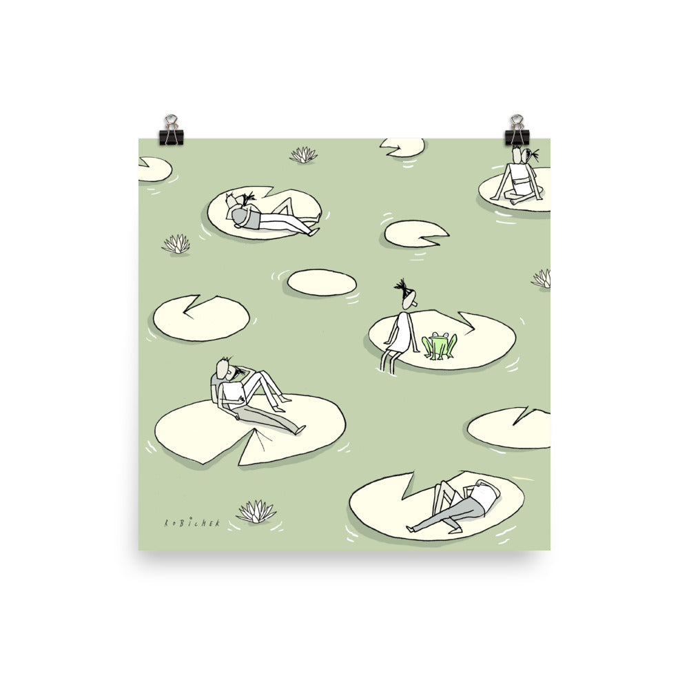 יובל רוביצ׳ק | Swamp | הדפס דיגיטלי