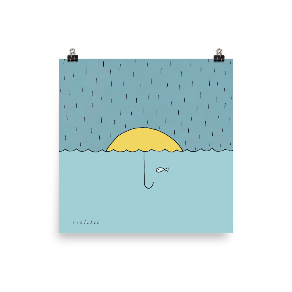 יובל רוביצ׳ק | Umbrela sun | הדפס דיגיטלי