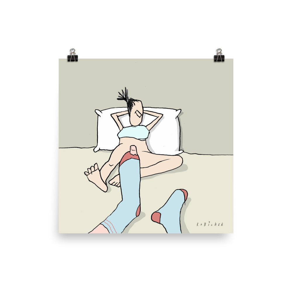 יובל רוביצ׳ק | Perfect socks | הדפס דיגיטלי