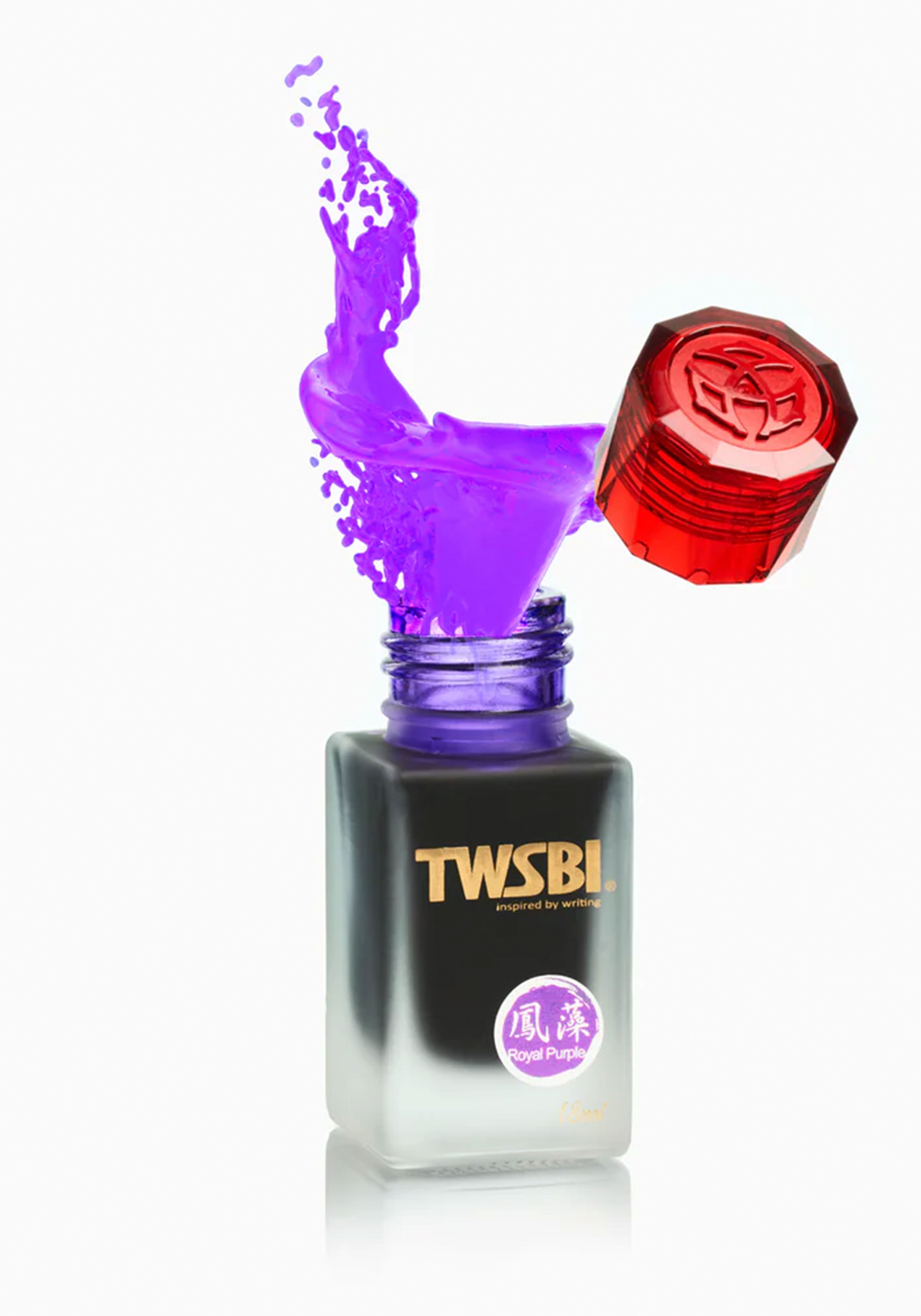 בקבוק דיו 18 מ"ל סגול רויאל | TWSBI Ink