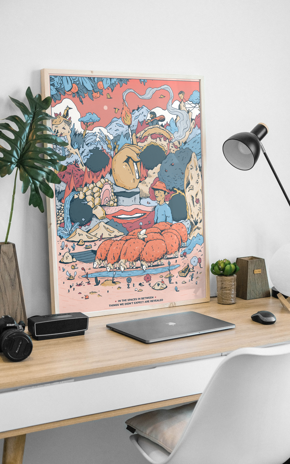 PRINT | EREZOO | SPACES INBETWEEN