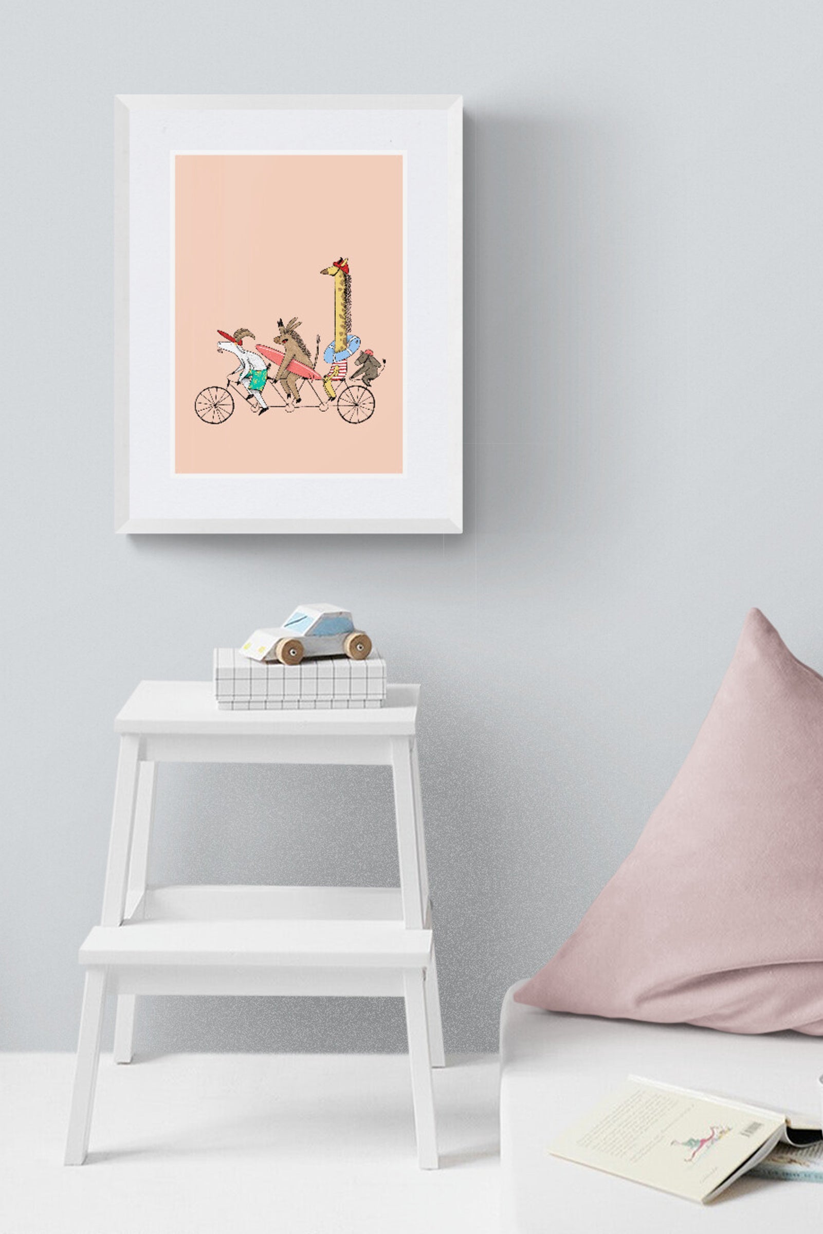 הדפס לתלייה על הקיר| וייב טוב | מאיירת טליה דריגס