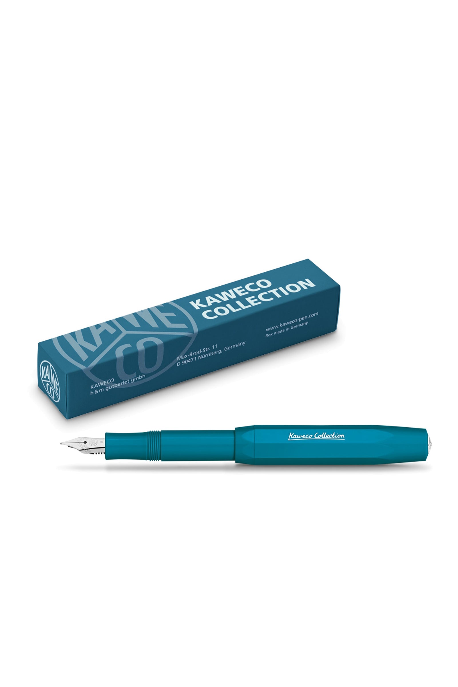 עט נובע בצבע כחול סיאן - מהדורה מוגבלת Kaweco collection 2022