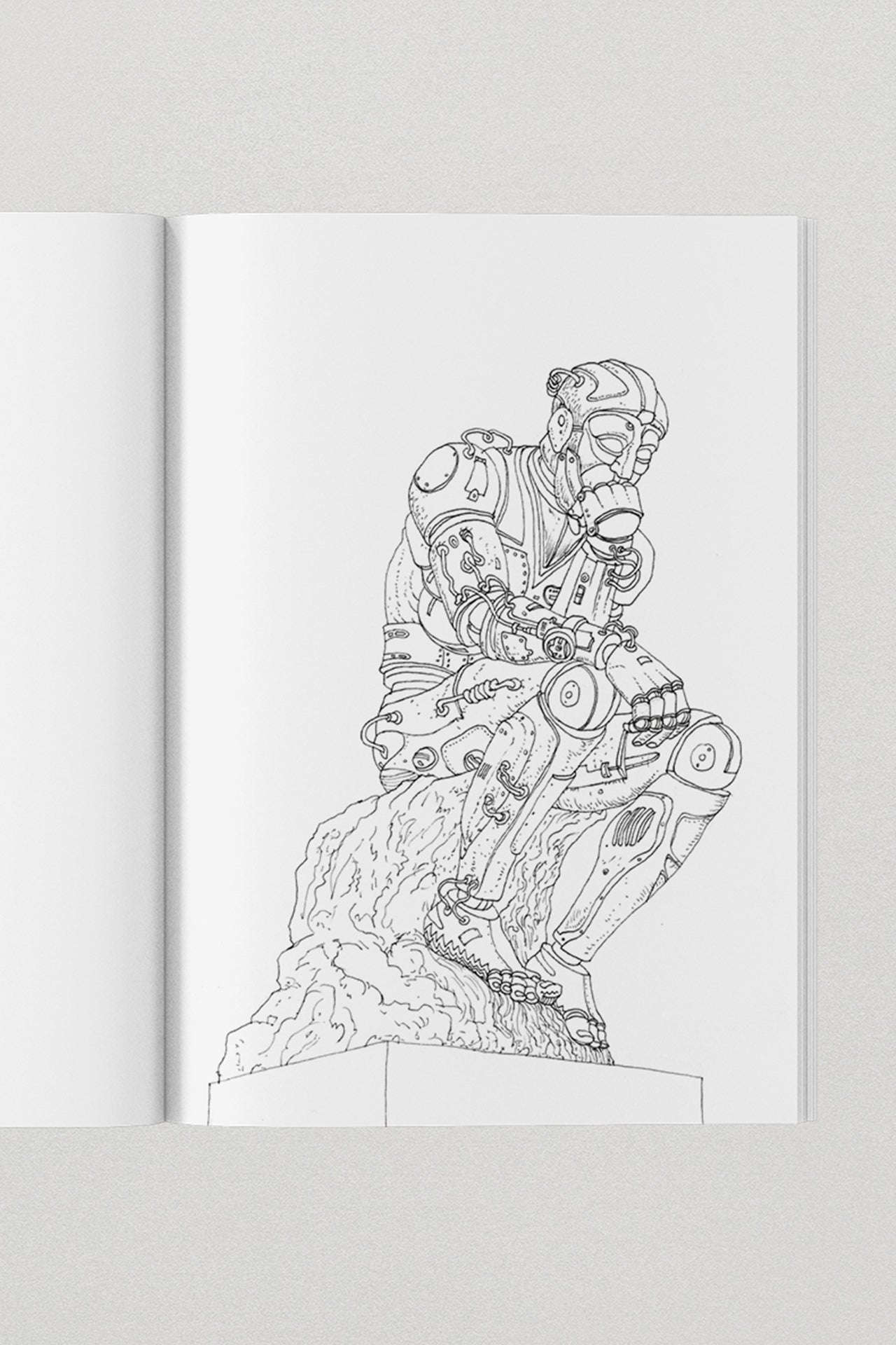 pulp magic - קיט לצביעה | חוברת צביעה של המאייר יזהר כהן+עפרונות צבעוניים ומחדד פליז