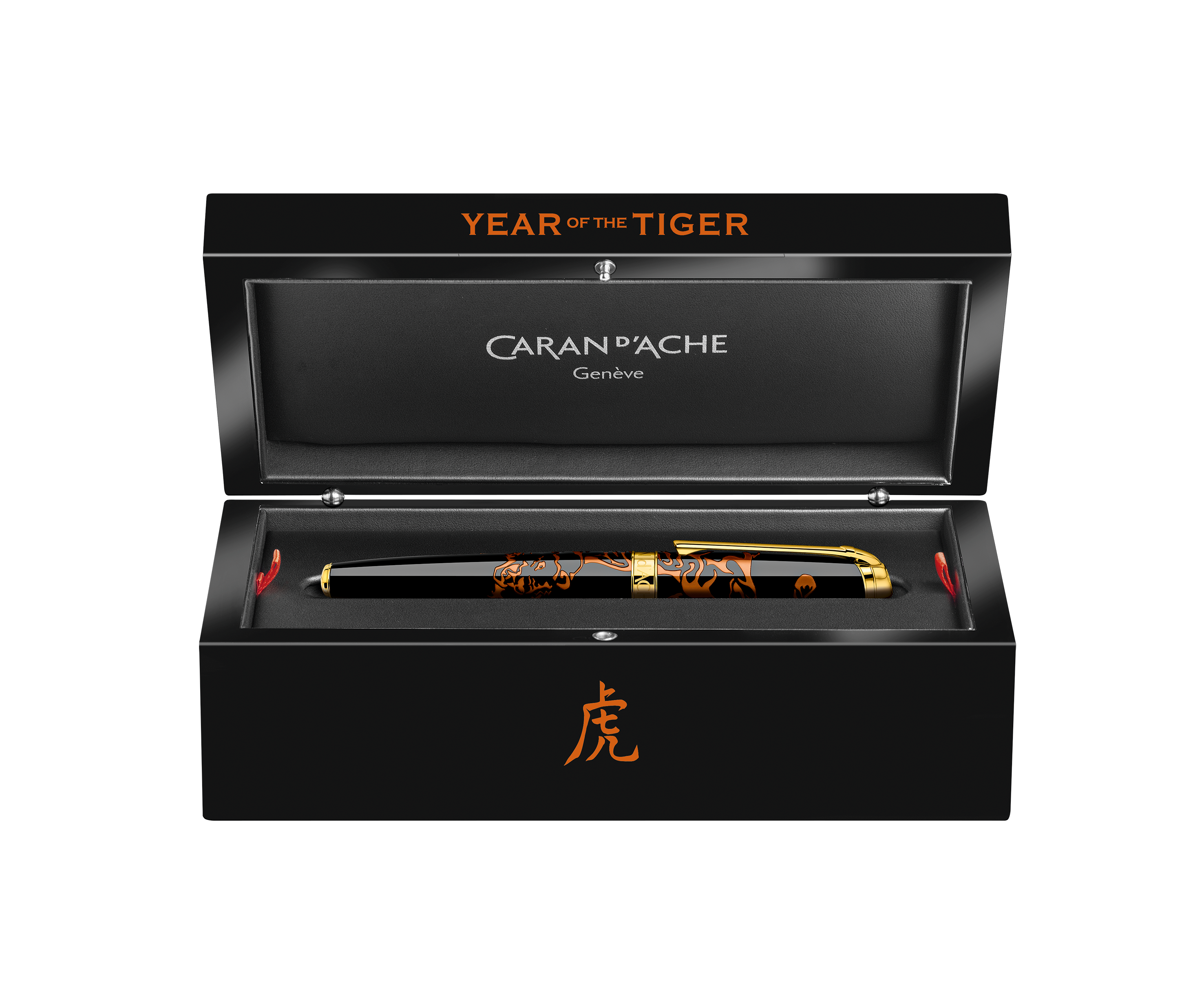 שנת הנמר הסינית - עט רולר יוקרתי במהדורה מוגבלת Caran d’Ache